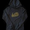 Apparel * | Battle Long Sleeve Hoodie Tee (Black) Special