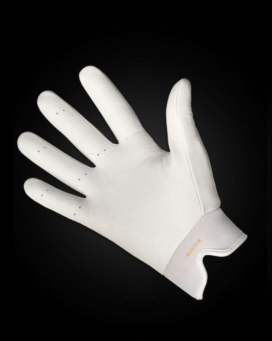 Baseball * | Ik3 Pro Batting Gloves "White" Special