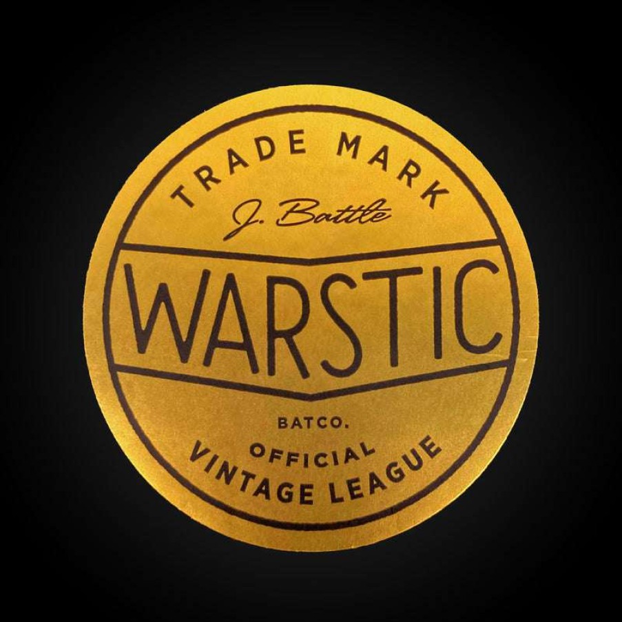 Baseball * | Vintage League (Black/Gold) Sticker Premium