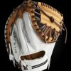 Softball * | Ik3Fp Series Japanese Kip Catcher'S Mitt- White Hawk Style Original