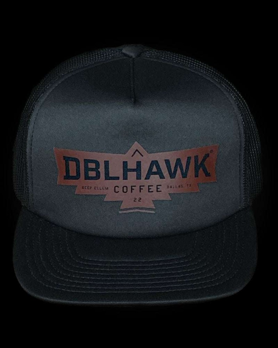 Apparel * | Dblhawk Black Foam Trucker Excellent