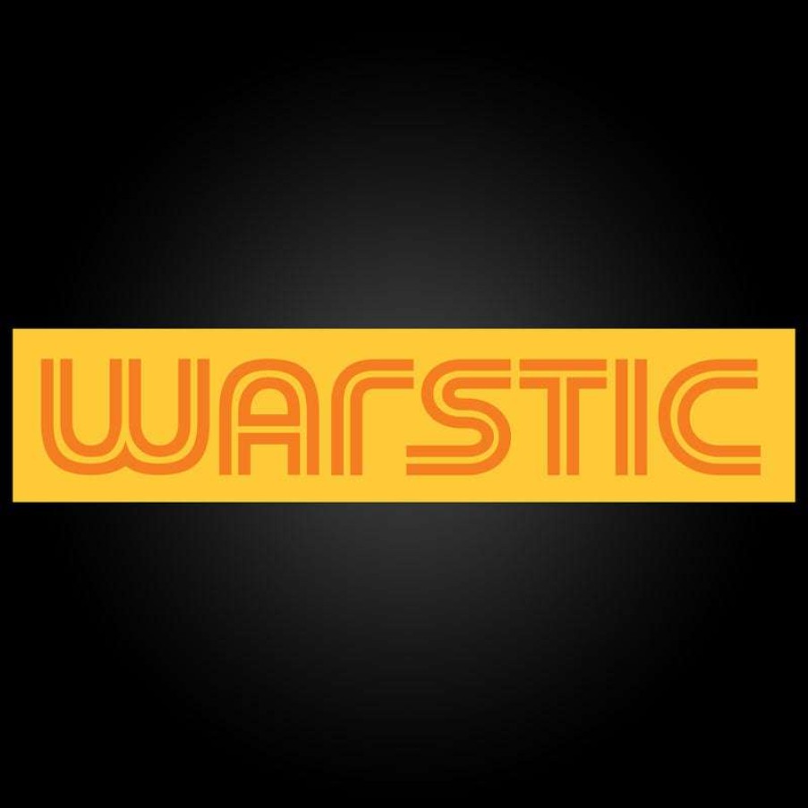 Baseball * | Warstic (Yellow/Orange) Sticker Cheaper