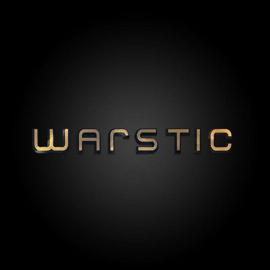 Baseball * | Warstic (Black/Gold) Sticker Discount Store