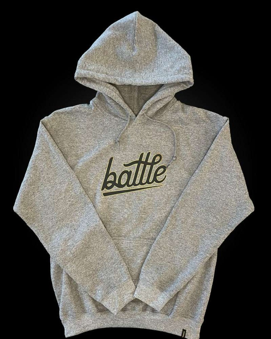 Apparel * | Battle Hoodie (Gray) Excellent