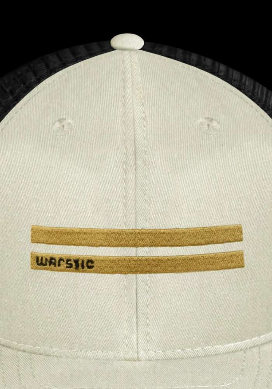 Apparel * | Off Season Snapback Off White/Black (Gold Warstripe) Classical