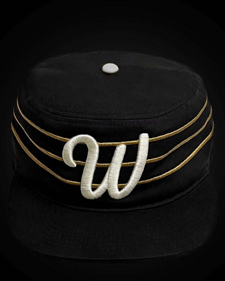 Apparel * | Jack White Signature Collection Vintage Flat Top Hat Discount Store