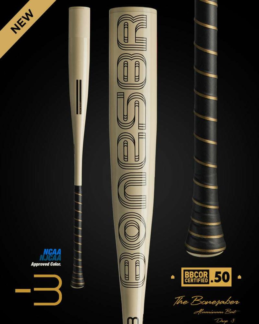 Baseball * | Bonesaber Bbcor Metal Baseball Bat Premium