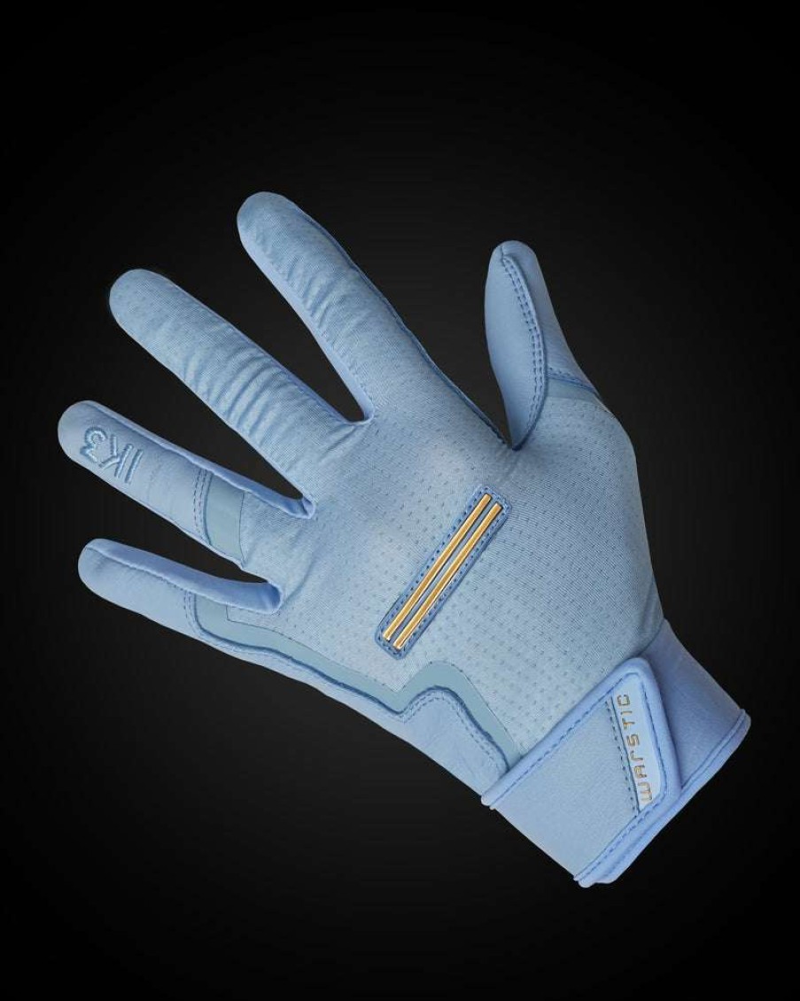 Baseball * | Ik3 Pro Batting Gloves "Light Blue" Special