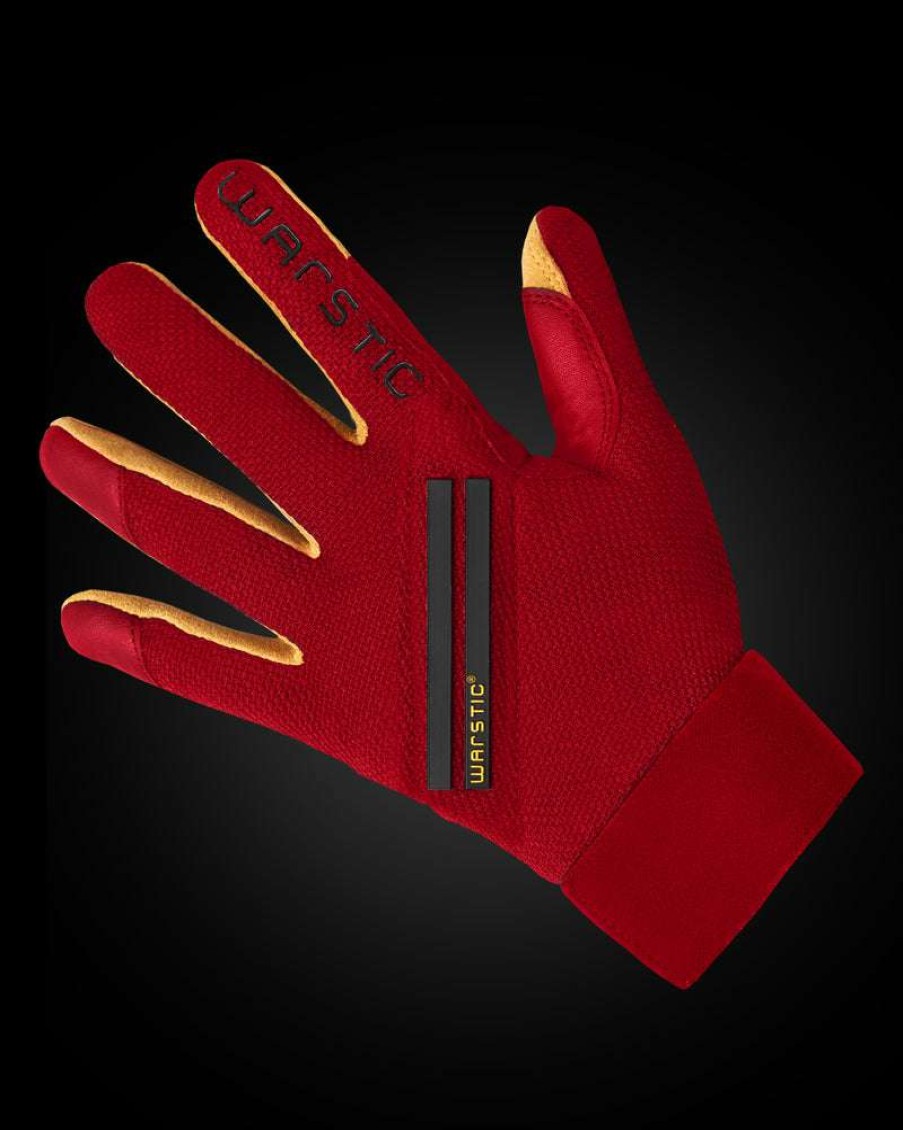 Baseball * | Workman3 Batting Gloves "Red/Black" Top Sell