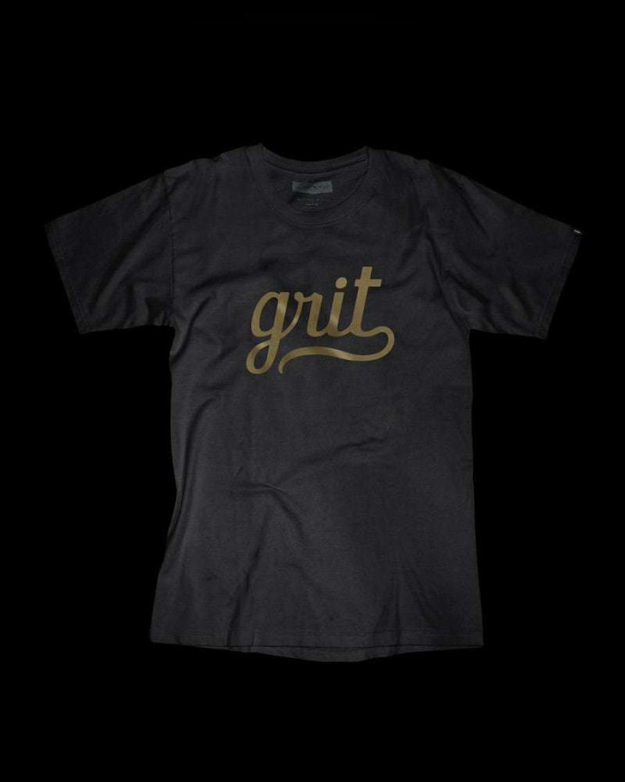 Apparel * | Grit Tee (Black) Premium