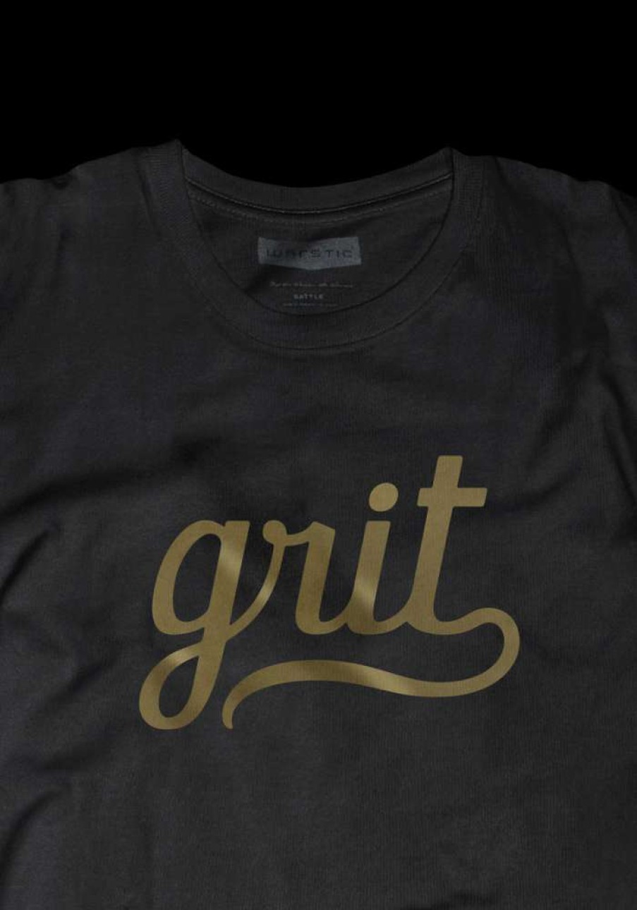 Apparel * | Grit Tee (Black) Premium