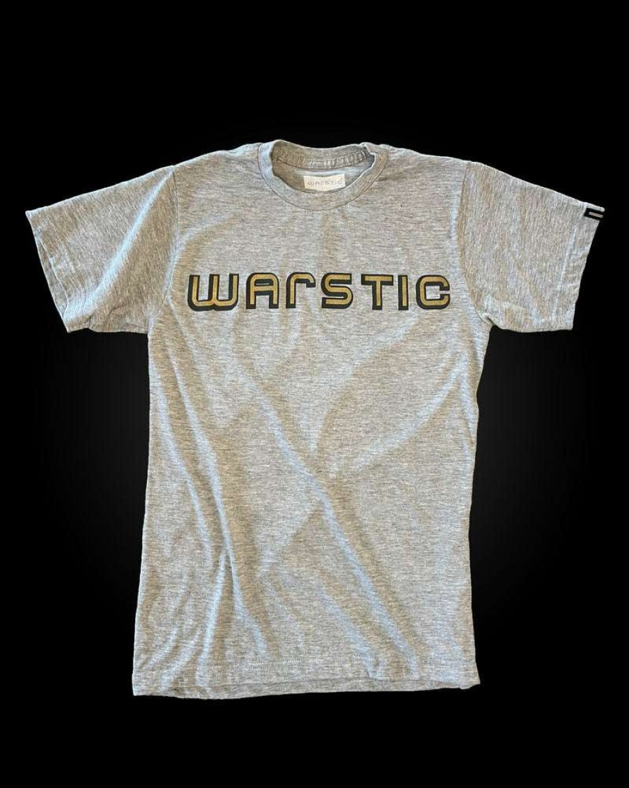 Apparel * | Warstic Logo Tee (Gray) Discounts