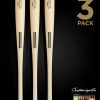 Baseball * | Ws271Y Wood Bat 3 Pack Bestsellers