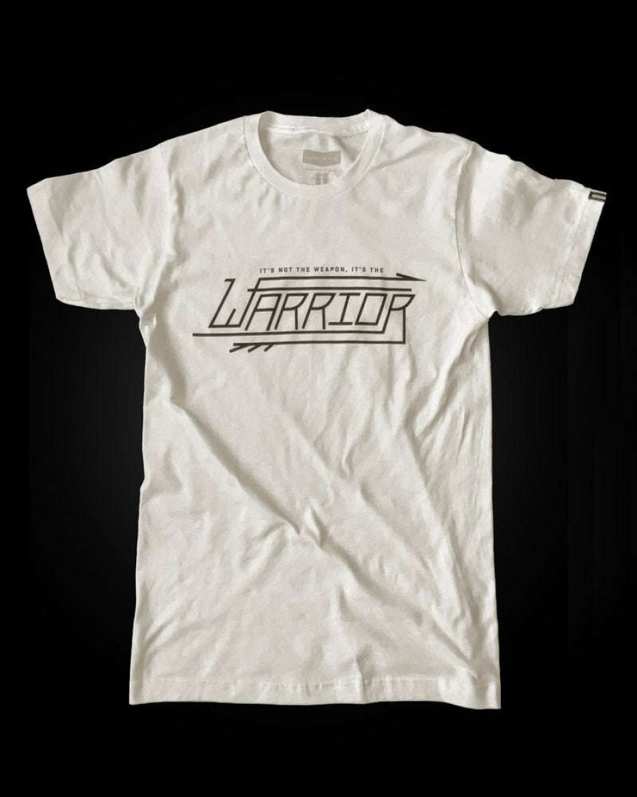 Apparel * | Not The Weapon, The Warrior Tee (Vintage White) Special