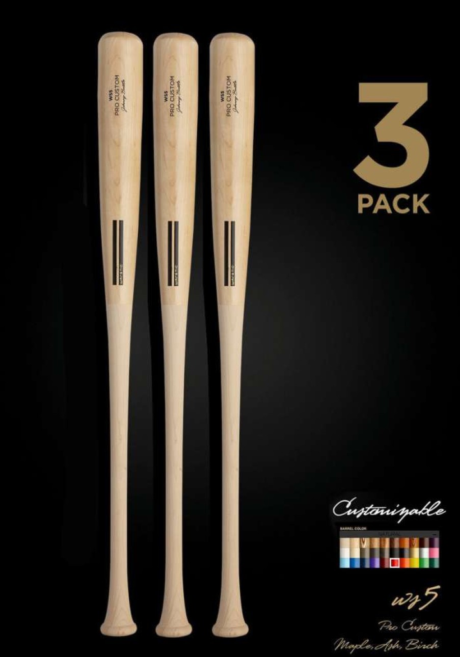 Baseball * | Ws5 Wood Bat 3 Pack Cheap Online