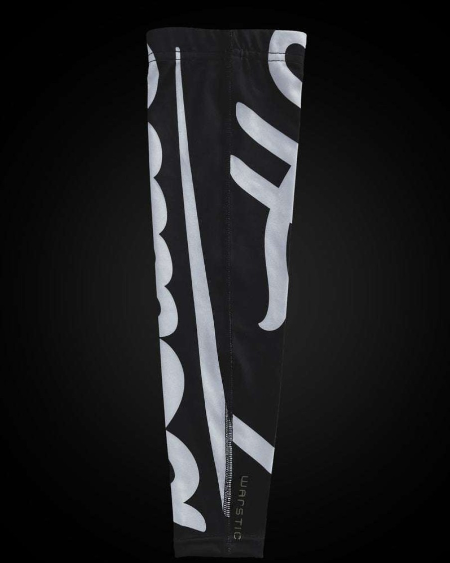 Apparel * | Arm Sleeve Battle (Black/White) Discount Store