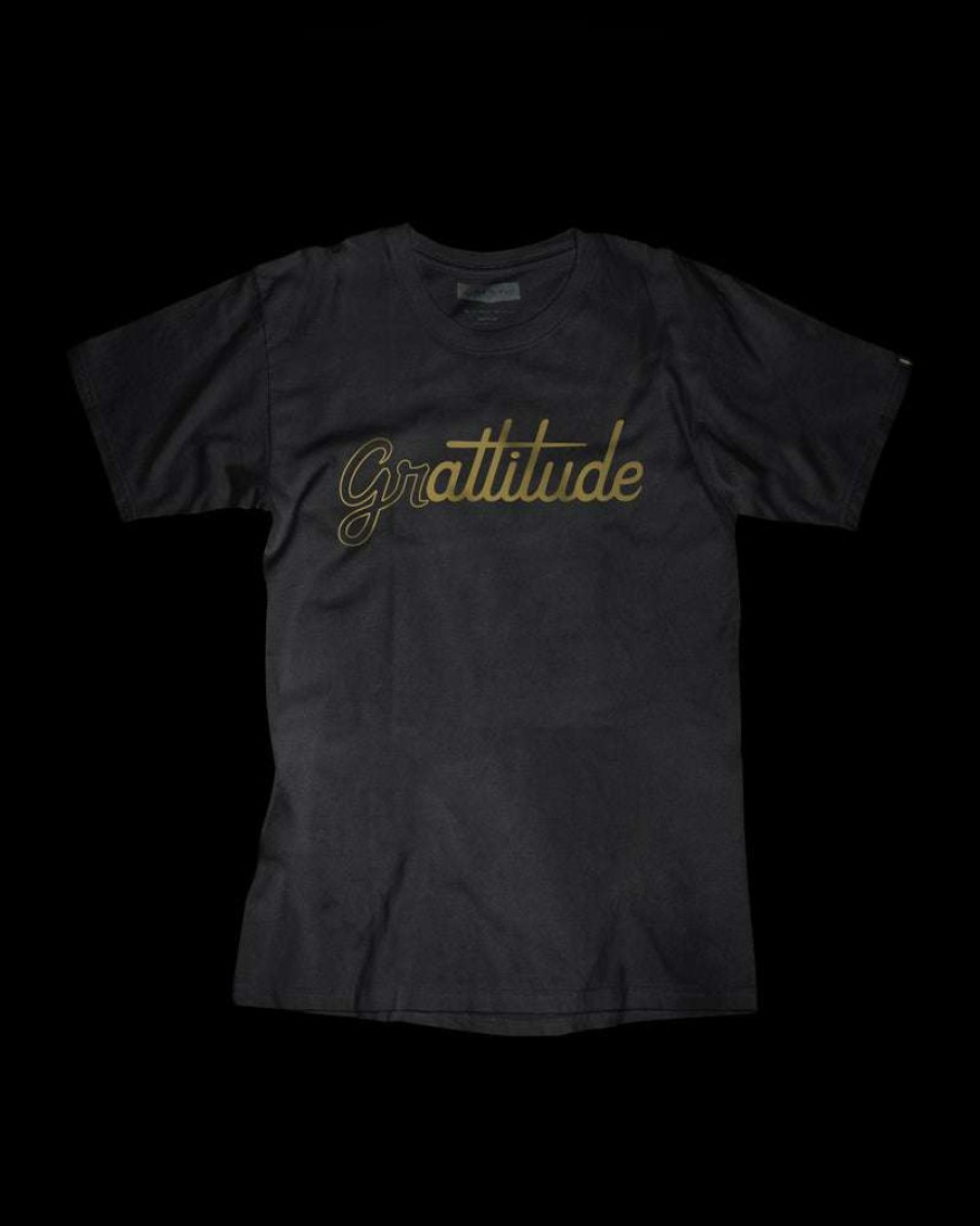 Apparel * | Grattitude (Black/Gold) Discount Store