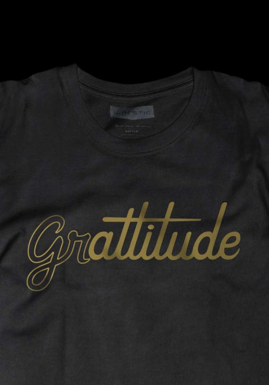 Apparel * | Grattitude (Black/Gold) Discount Store