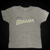 Apparel * | Not The Weapon, The Warrior Tee Youth (Gray) Fashion