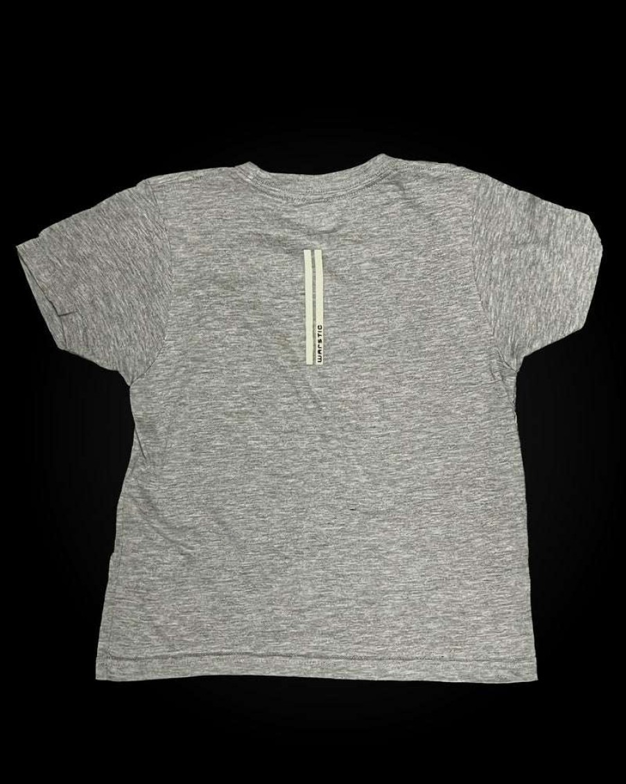 Apparel * | Not The Weapon, The Warrior Tee Youth (Gray) Fashion