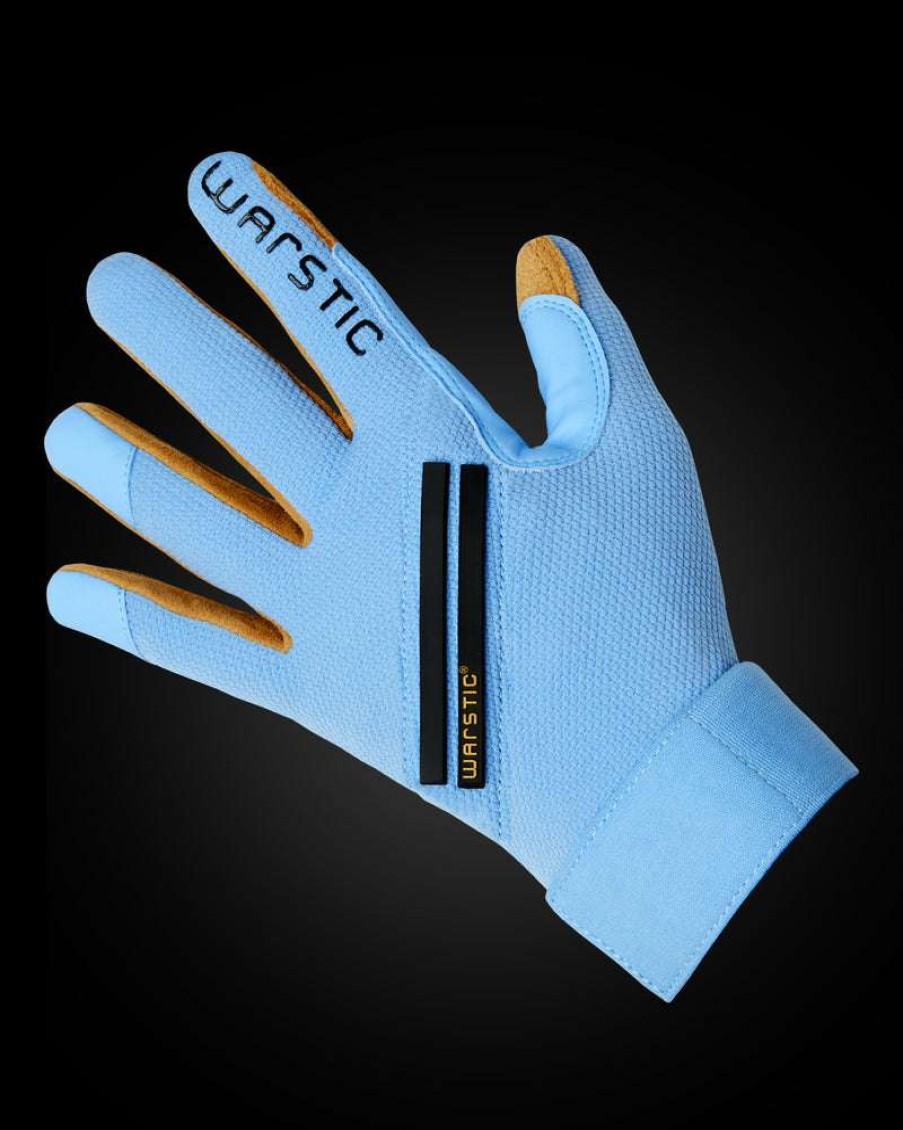 Baseball * | Workman3 Batting Gloves "Light Blue" Premium