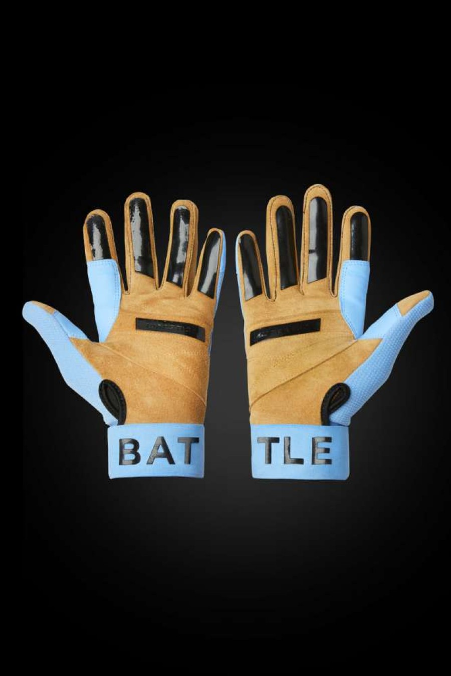 Baseball * | Workman3 Batting Gloves "Light Blue" Premium