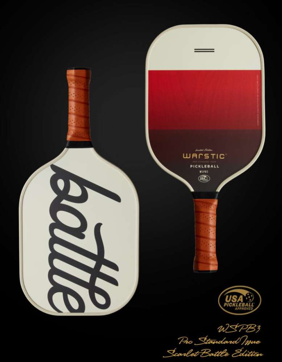 Pickleball * | Wspb3 Pro Standard Issue Pickleball Paddle Limited Edition Scarlet Battle Original