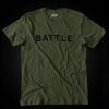 Apparel * | Battle Tee (Military Green) Premium