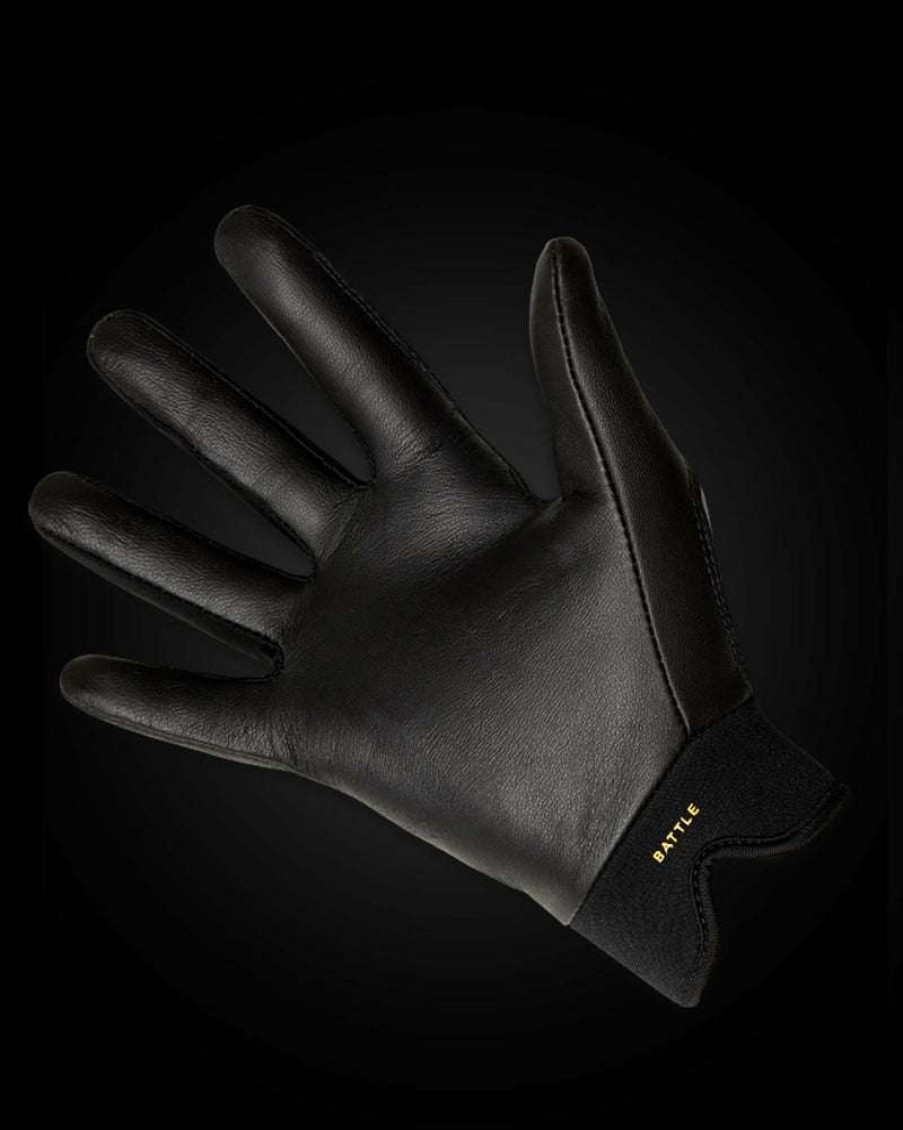 Baseball * | Ik3 Pro Batting Gloves "Black" Special