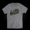 Apparel * | Battle Tee (Gray/Black/Gold) Top Sell